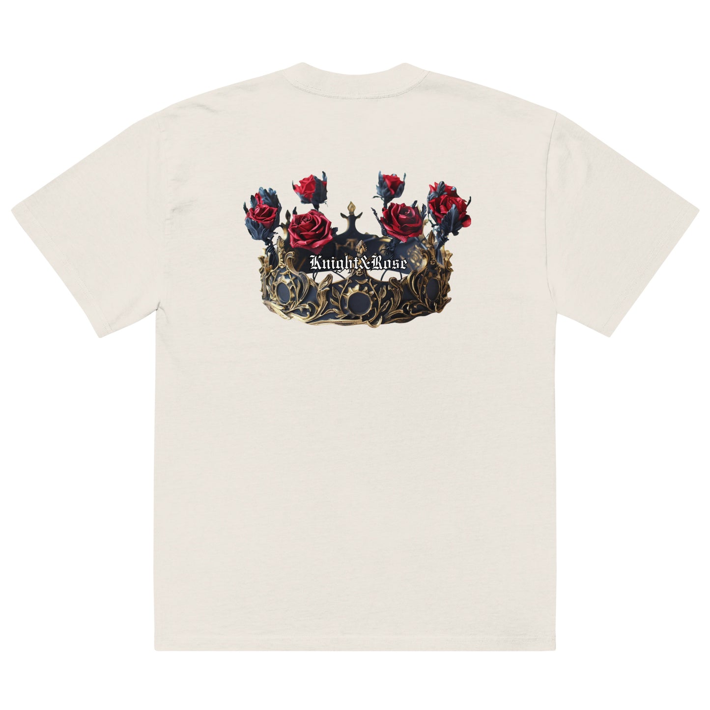 Kings Crown Oversized faded t-shirt