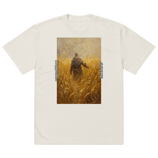 Endless fields oversized t-shirt