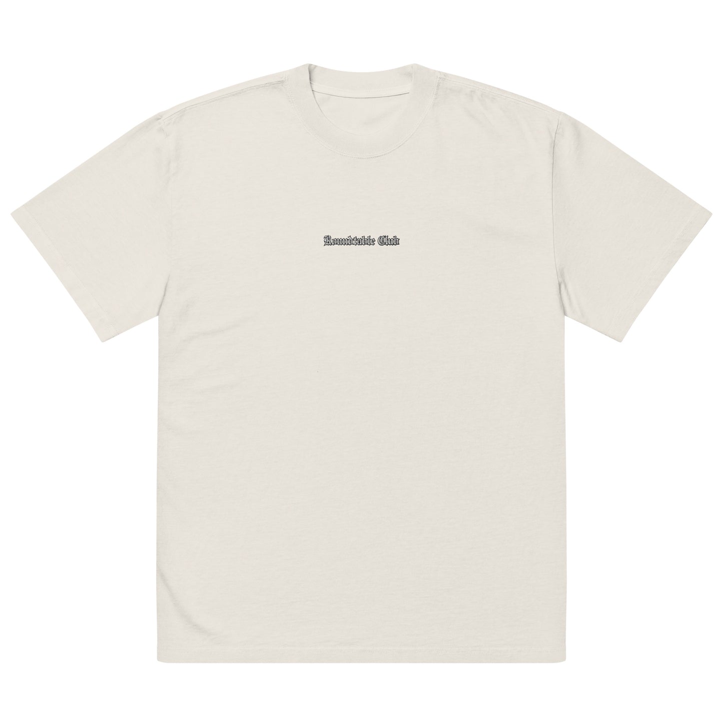 Roundtable Club Oversized faded t-shirt