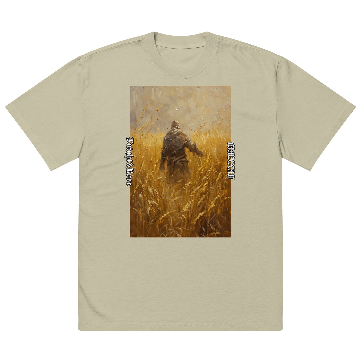 Endless fields oversized t-shirt