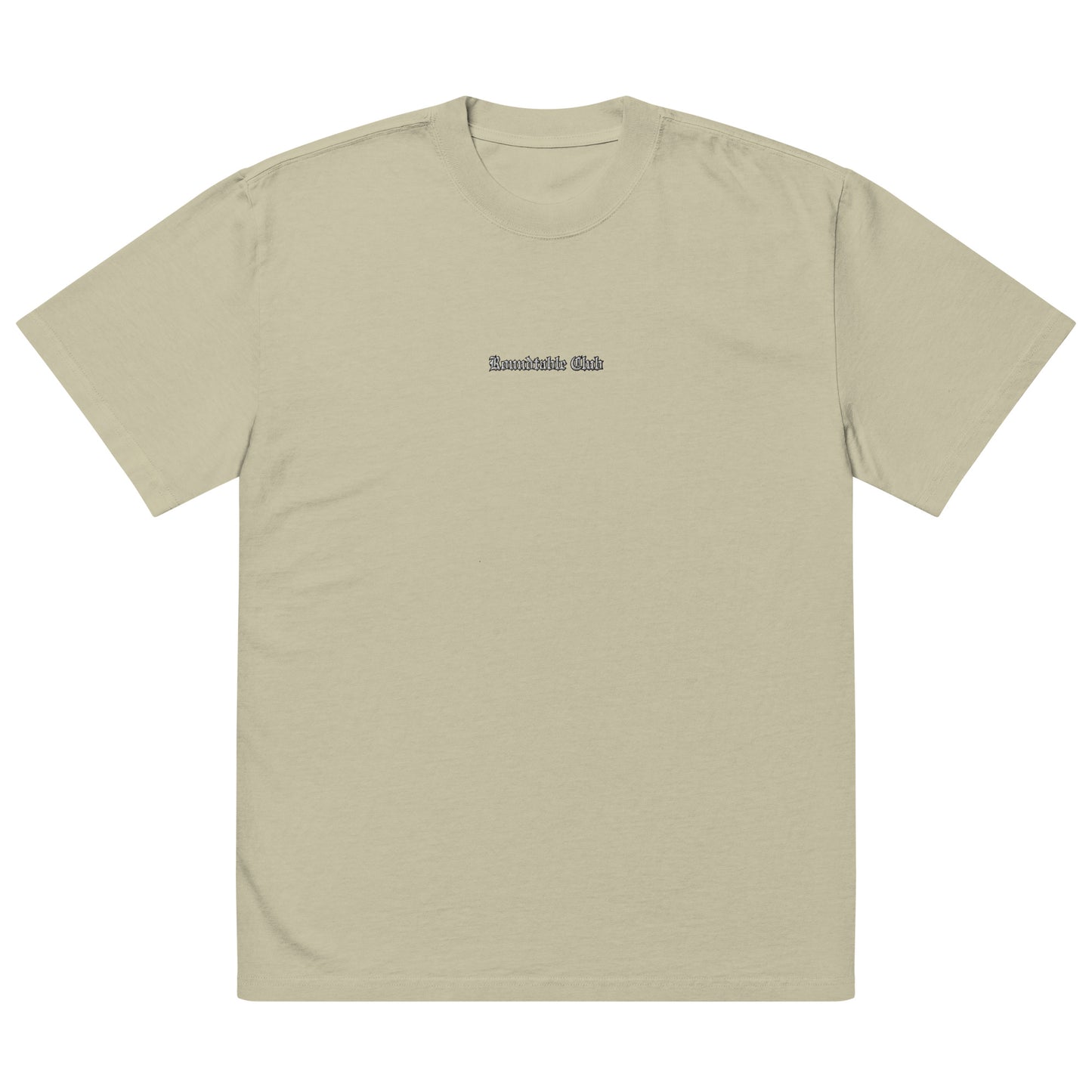 Roundtable Club Oversized faded t-shirt