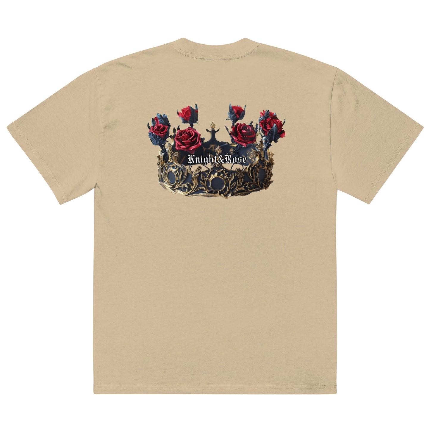 Kings Crown Oversized faded t-shirt