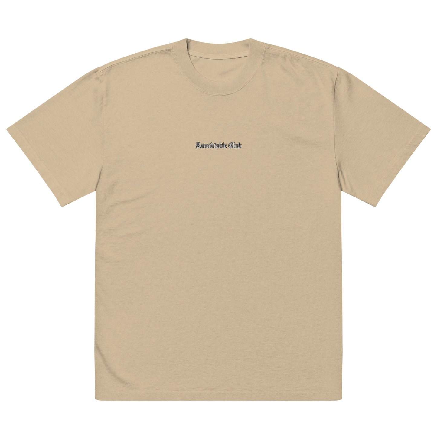 Roundtable Club Oversized faded t-shirt