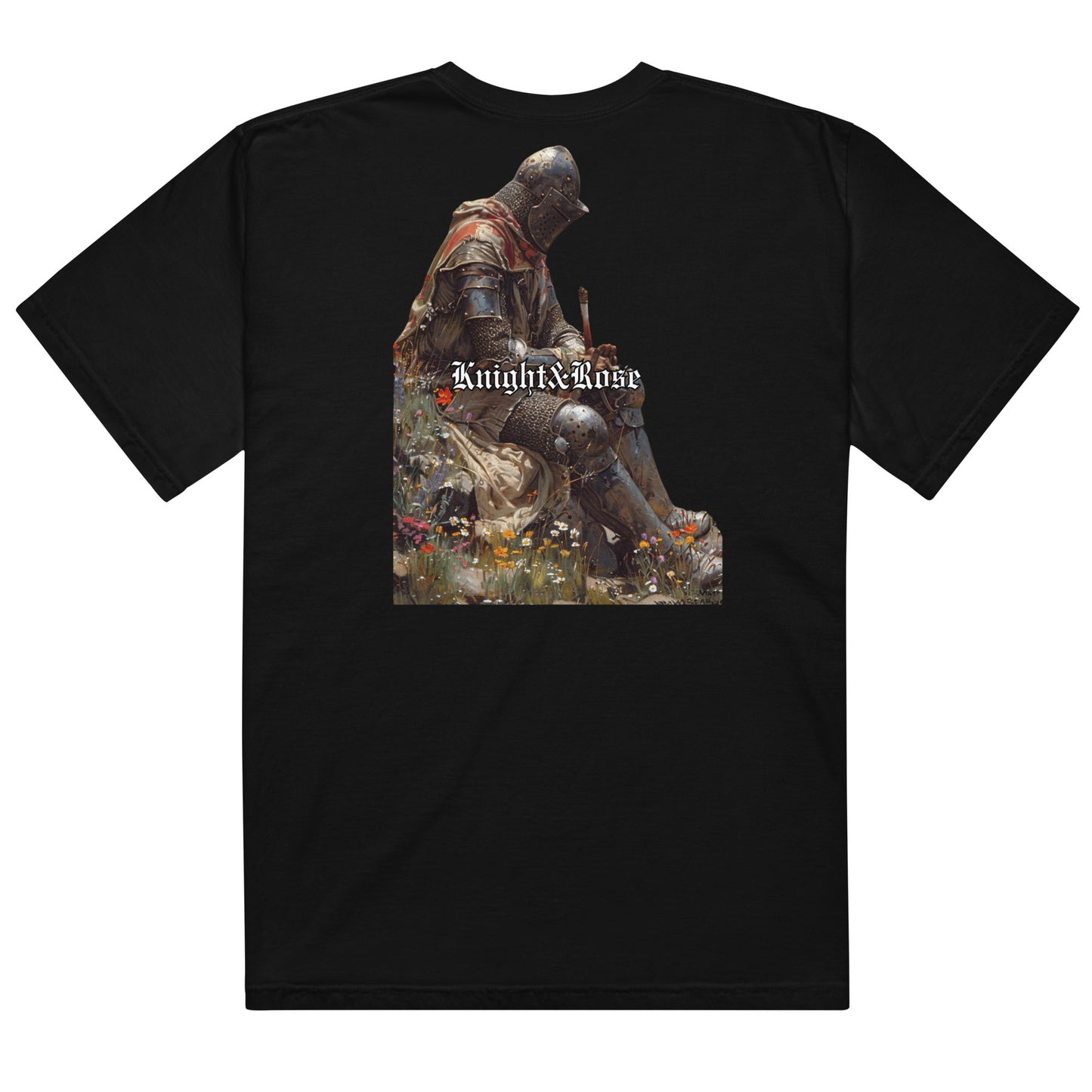 Knight in Wait heavyweight t-shirt