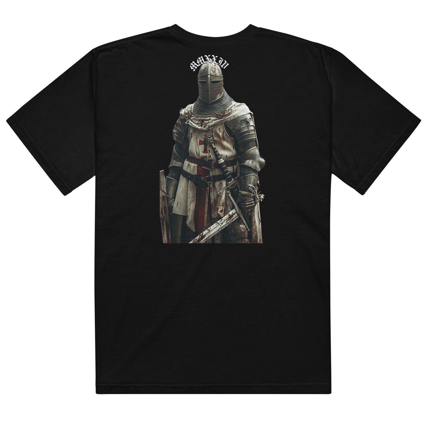 Holy Crusader heavyweight t-shirt