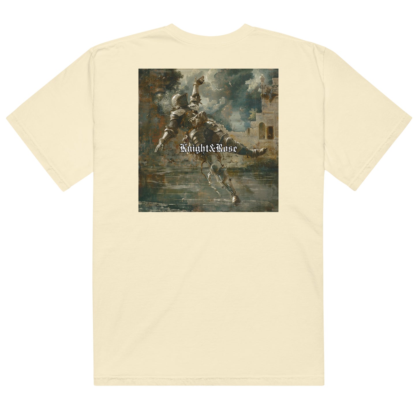 Falling Knight heavyweight t-shirt