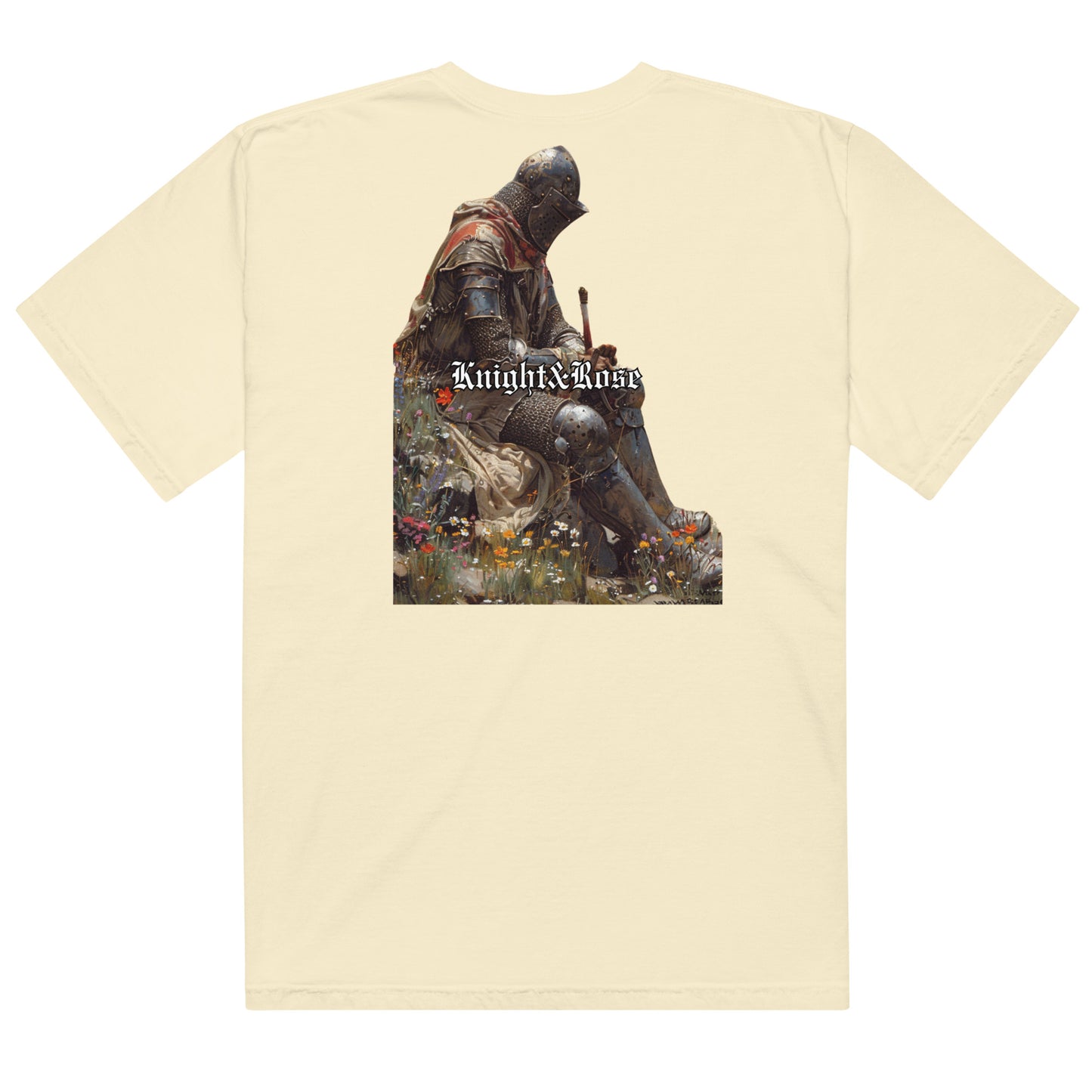 Knight in Wait heavyweight t-shirt