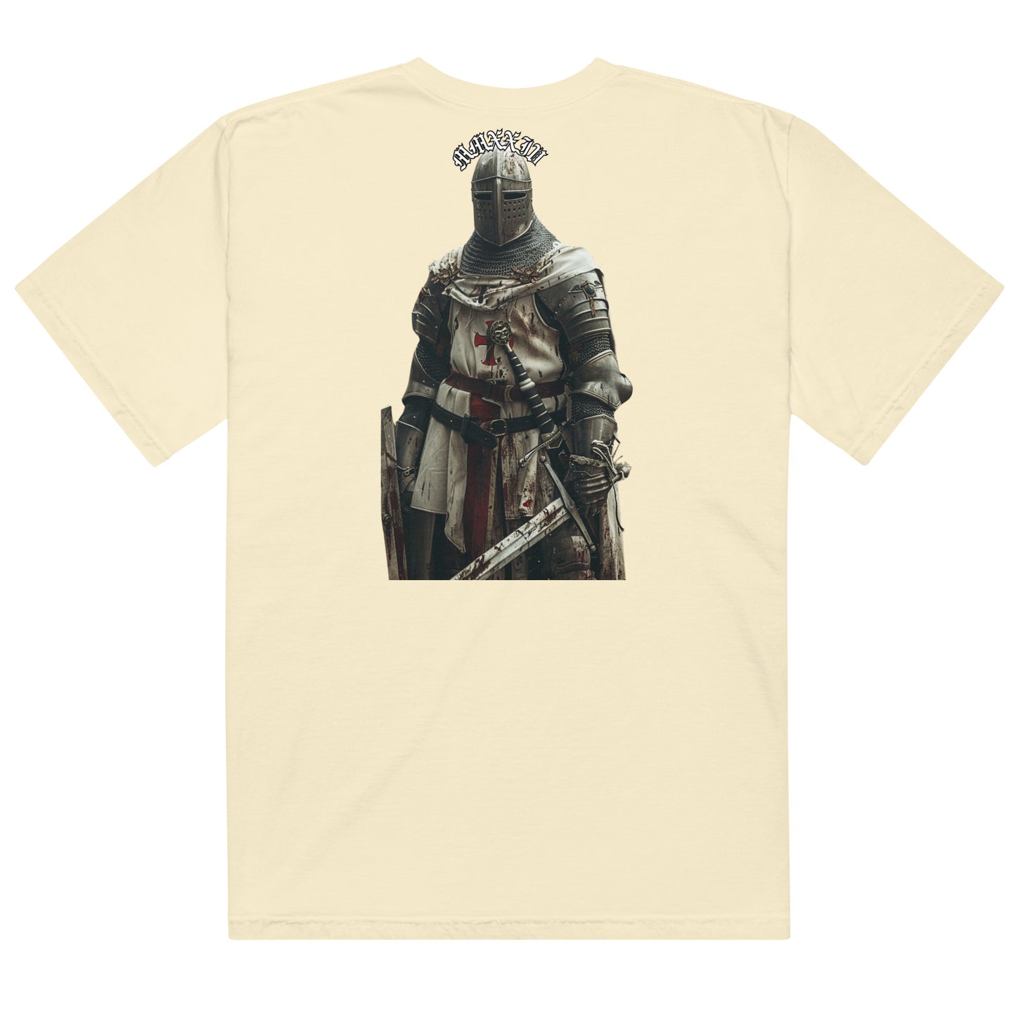 Holy Crusader heavyweight t-shirt