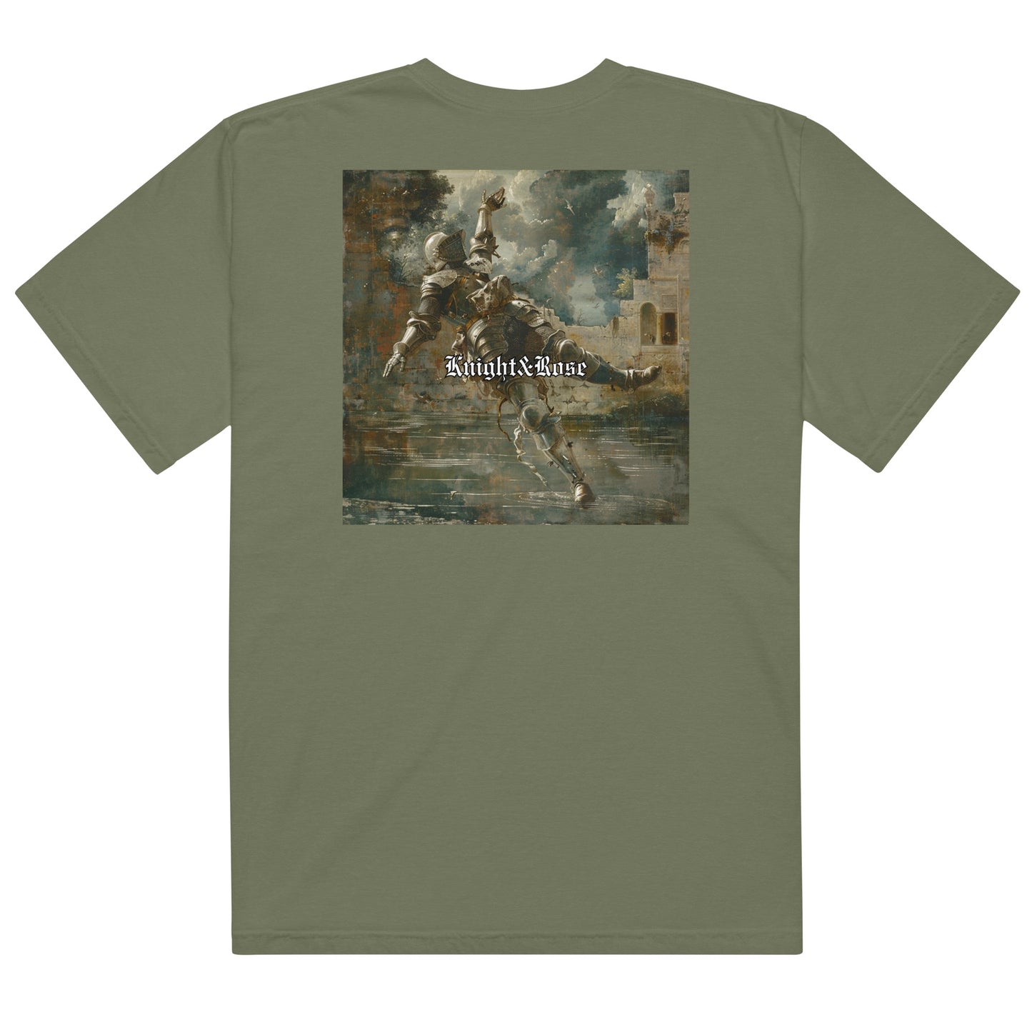 Falling Knight heavyweight t-shirt