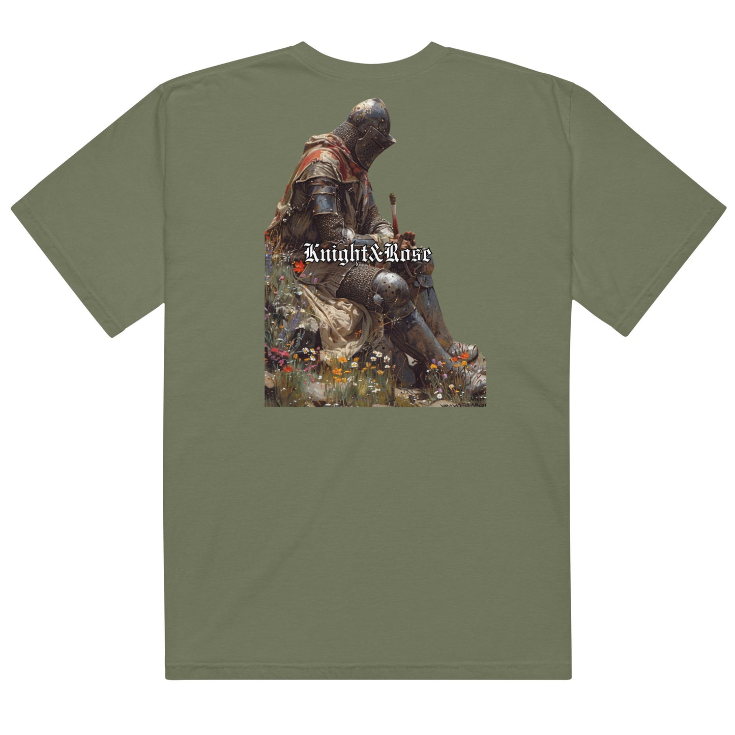 Knight in Wait heavyweight t-shirt