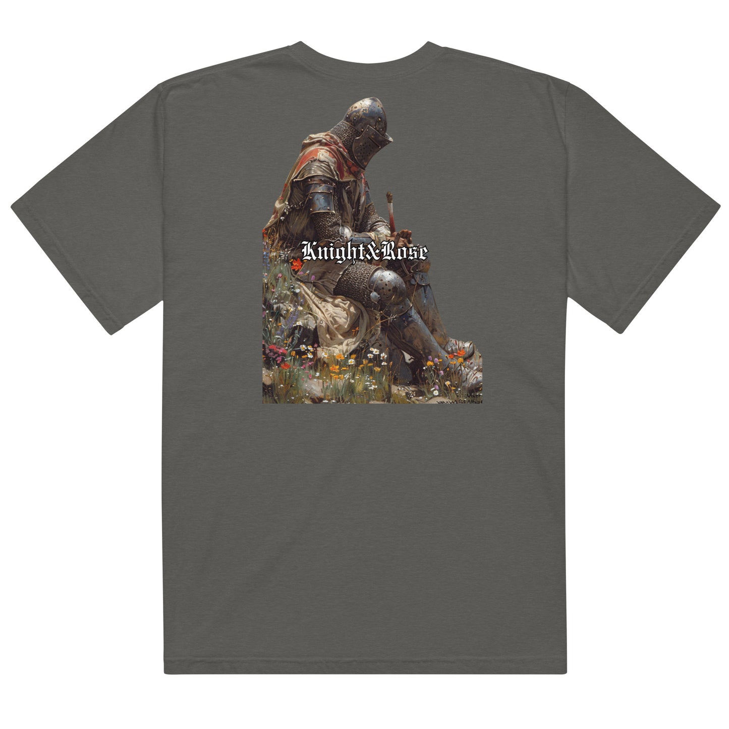 Knight in Wait heavyweight t-shirt