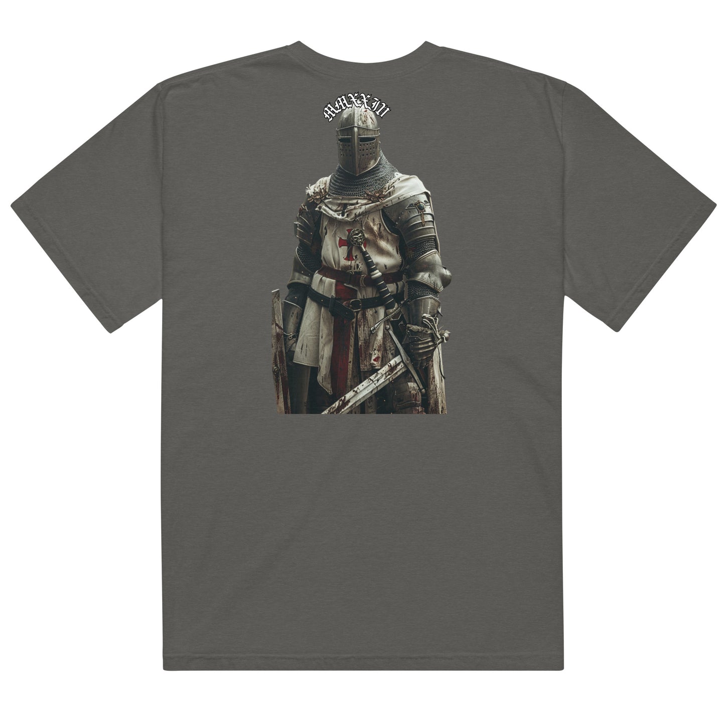 Holy Crusader heavyweight t-shirt