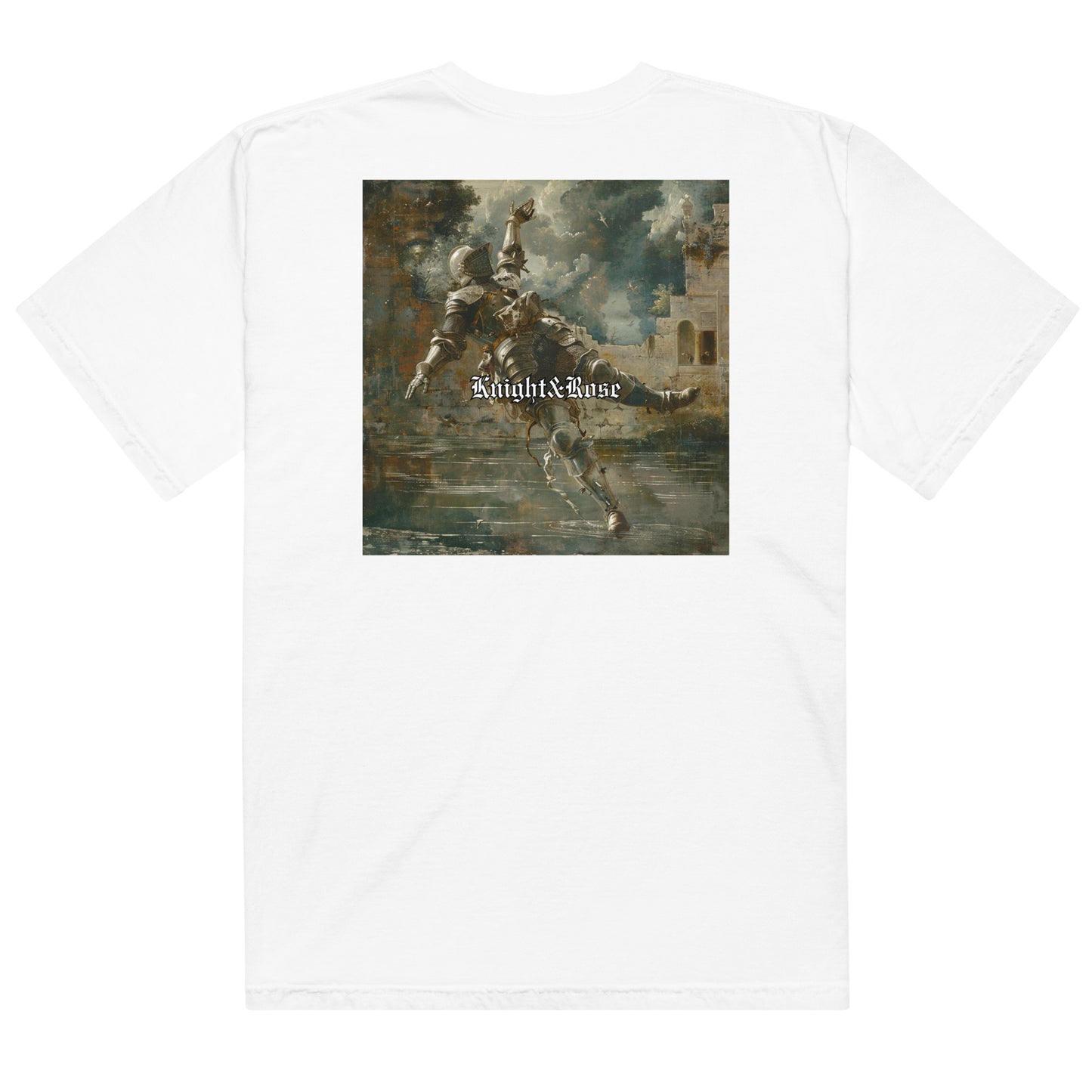 Falling Knight heavyweight t-shirt