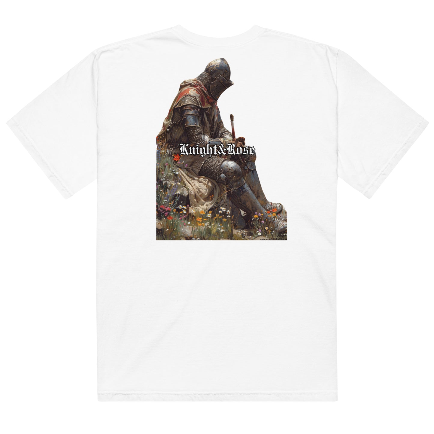 Knight in Wait heavyweight t-shirt