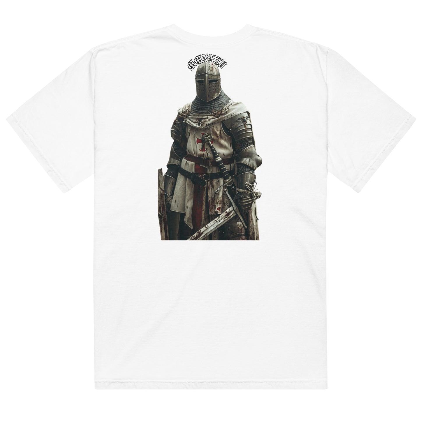 Holy Crusader heavyweight t-shirt