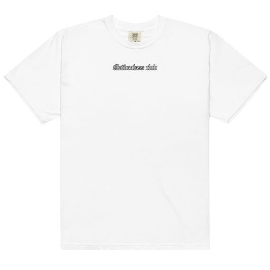 Maidenless club heavyweight t-shirt